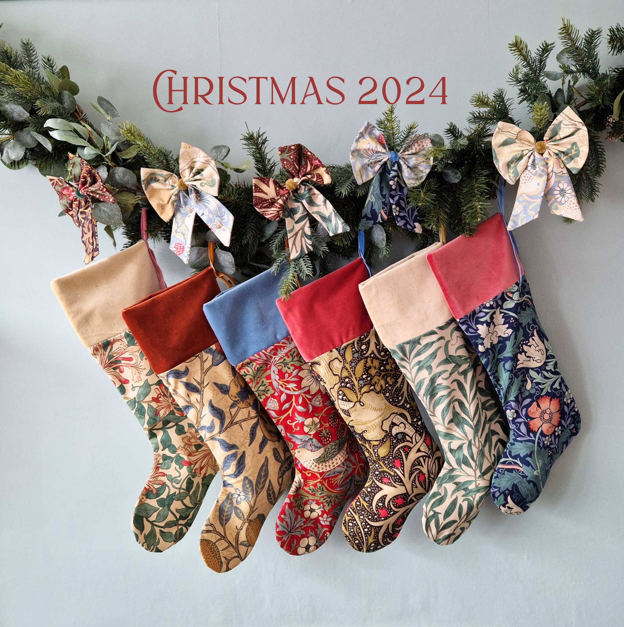 William Morris Christmas Stocking £29.95  - Compton