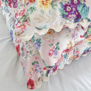 Patchwork Garden vintage style floral cushions